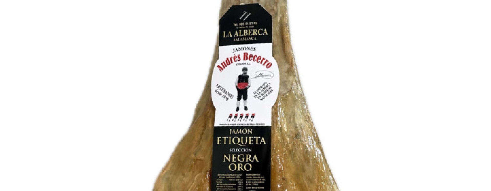 Oferta jamón etique negra oro